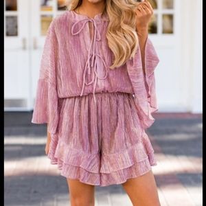 Impeccable Pig Romper- Size Medium. NEW WITH TAGS